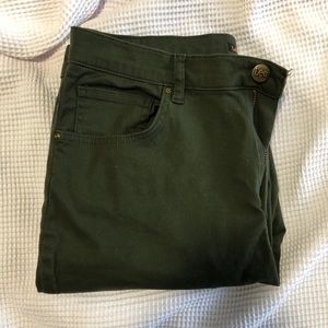 Forest Green Bootcut Jeans